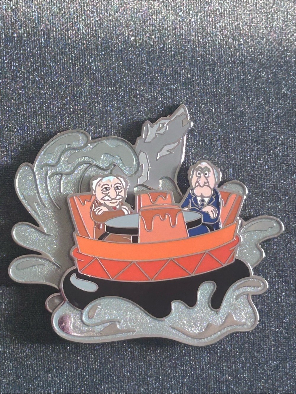Disneyland Limited Edition Muppets Park Day Mystery Pin Statler and Waldorf